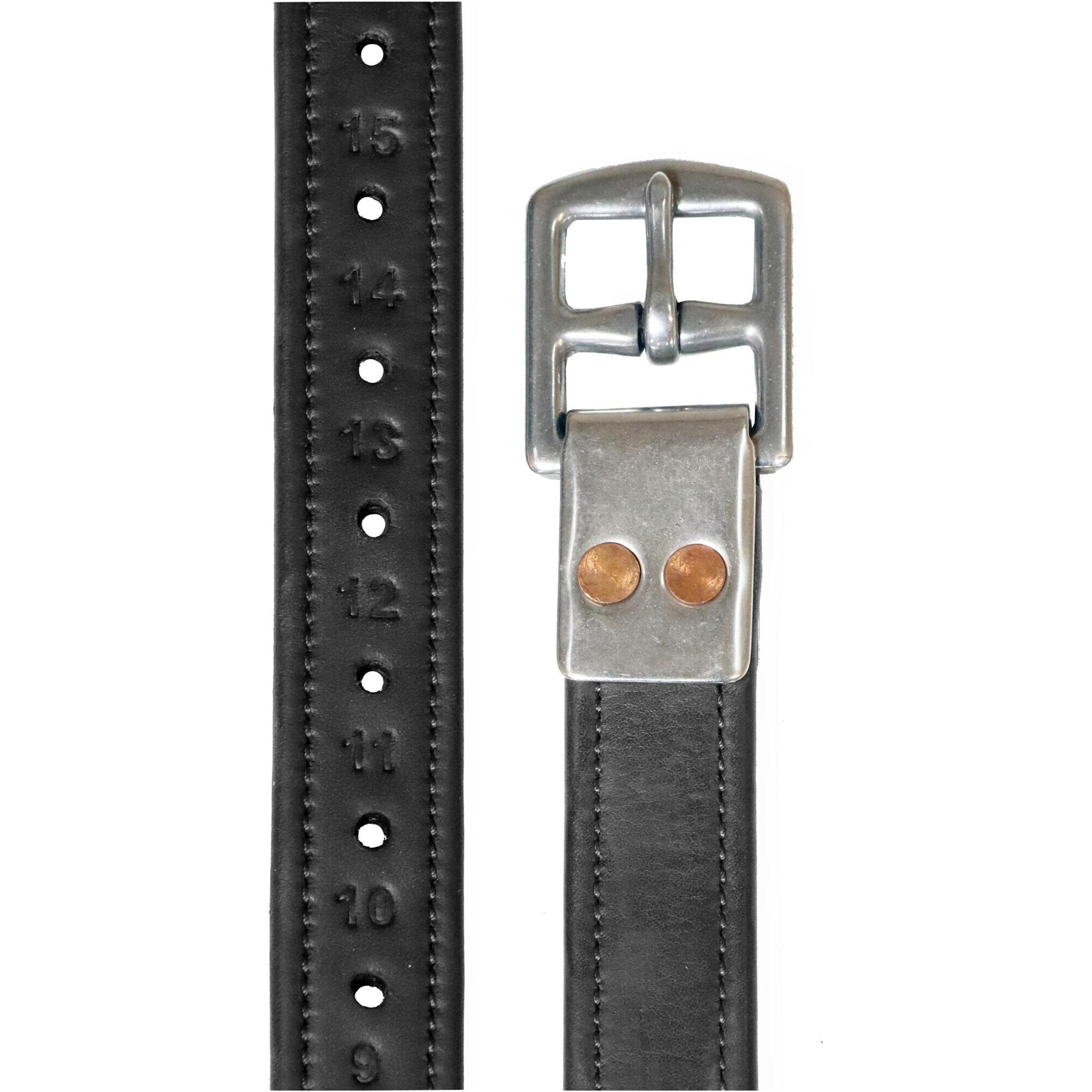 Henry James Calfskin Stirrup Leathers SL-1HJ - BLACK